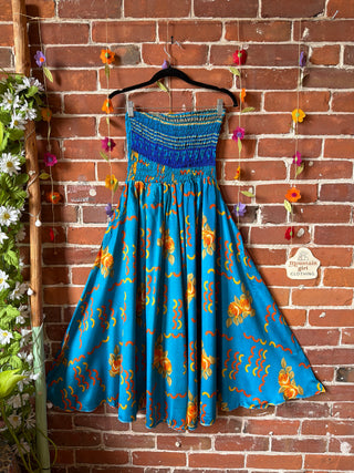 Festival Drift Recycled Sari Palazzo Pants - Fair Trade Made