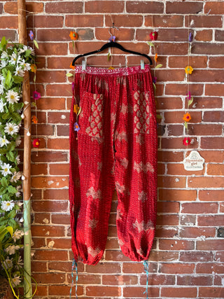 Coffee In The Morning Jolene Pants -2 Ways to Wear!  Fits up to 1X - Fair Trade Made