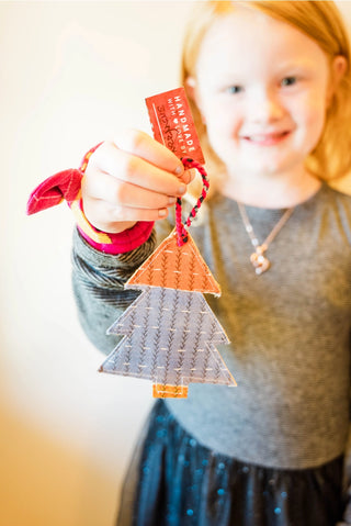 Kantha Tree Ornament- Fair Trade Made