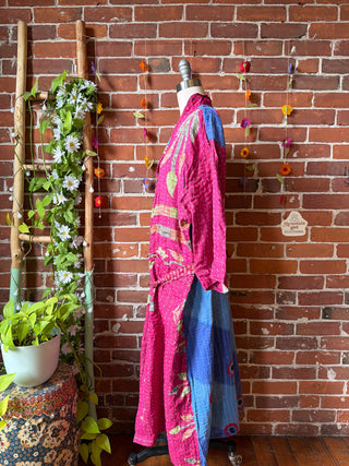 Riverstone Kantha Robe Kimono - Fair Trade Made