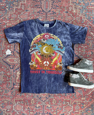 Trust In Yourself Mineral Wash T-Shirt 100% Cotton