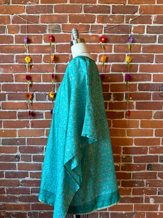 Size 2-12 Upcycled Adjustable Sari Tunic