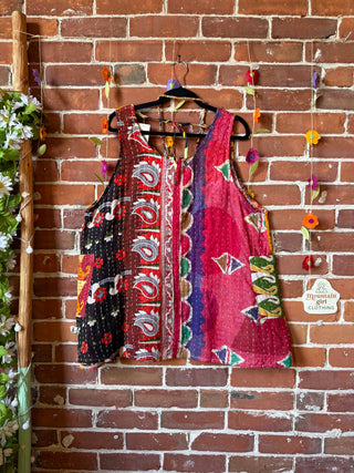 Bohemian Journey Kantha Tank - Fair Trade Made