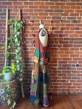 Juniper Patchwork Maxi Dress