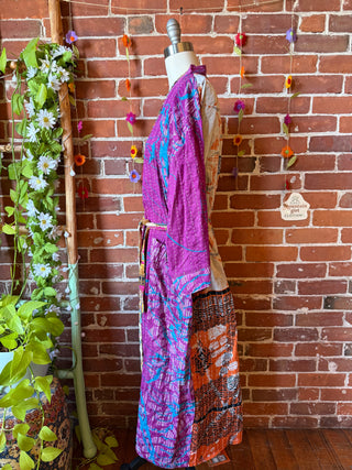 Riverstone Kantha Robe Kimono - Fair Trade Made