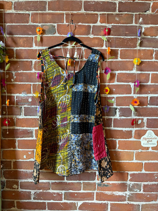 Bohemian Journey Kantha Tank - Fair Trade Made
