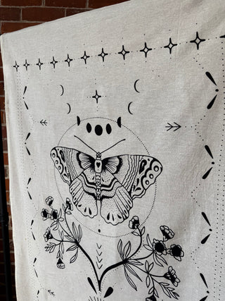 Small Size 100% Cotton Butterfly Tapestry / Wall Hanging