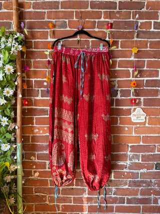 Coffee In The Morning Jolene Pants -2 Ways to Wear!  Fits up to 1X - Fair Trade Made