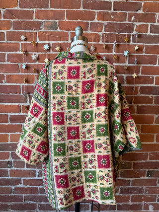 Virgo Kantha Swing Jacket