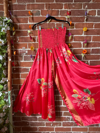 Festival Drift Recycled Sari Palazzo Pants - Fair Trade Made