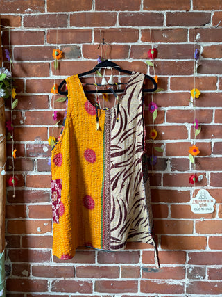 Bohemian Journey Kantha Tank - Fair Trade Made