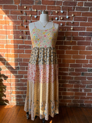 Spring Soul Tiered Flowy Dress