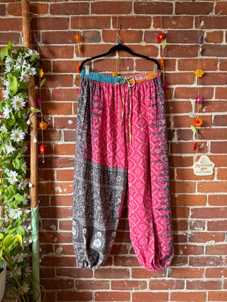 Coffee In The Morning Jolene Pants -2 Ways to Wear!  Fits up to 1X - Fair Trade Made