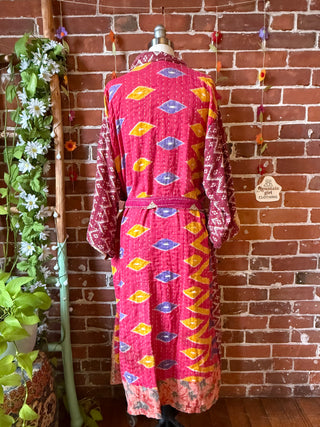 Riverstone Kantha Robe Kimono - Fair Trade Made
