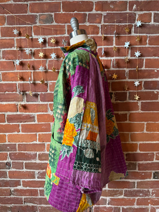 Virgo Kantha Swing Jacket