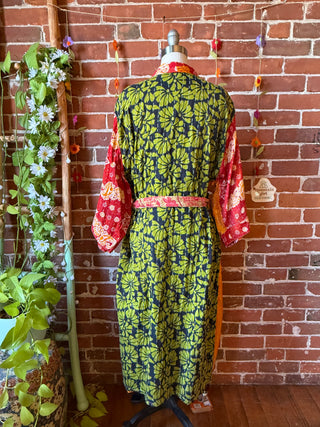 Riverstone Kantha Robe Kimono - Fair Trade Made