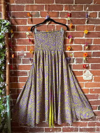 Festival Drift Recycled Sari Palazzo Pants - Fair Trade Made