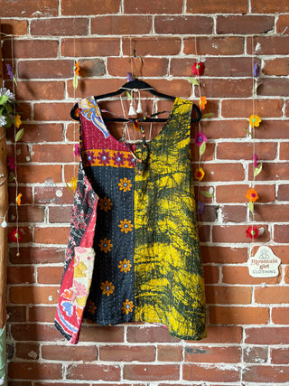 Bohemian Journey Kantha Tank - Fair Trade Made