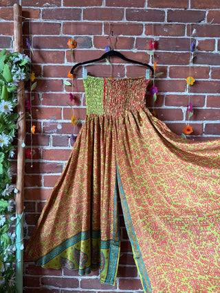 Festival Drift Recycled Sari Palazzo Pants - Fair Trade Made