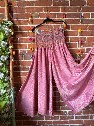 Festival Drift Recycled Sari Palazzo Pants - Fair Trade Made