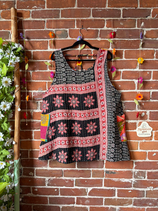 Bohemian Journey Kantha Tank - Fair Trade Made