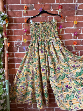 Festival Drift Recycled Sari Palazzo Pants - Fair Trade Made
