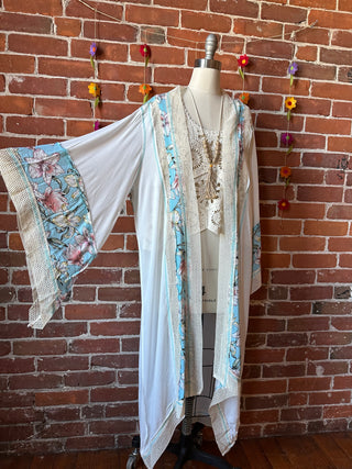 Summer Boho Vibes Angel Sleeve Kimono