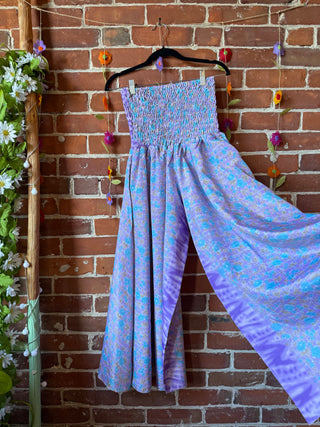Festival Drift Recycled Sari Palazzo Pants - Fair Trade Made
