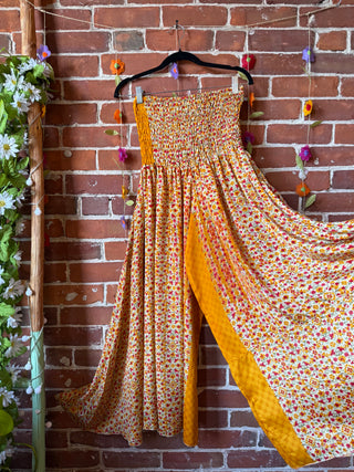 Festival Drift Recycled Sari Palazzo Pants - Fair Trade Made