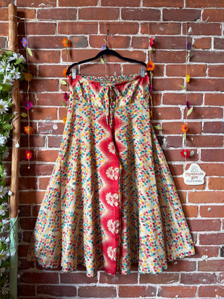 Festival Drift Recycled Sari Palazzo Pants - Fair Trade Made