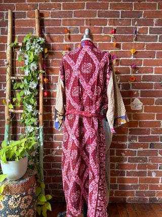 Riverstone Kantha Robe Kimono - Fair Trade Made