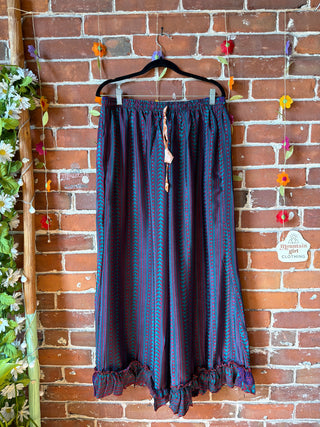 Festival Drift Recycled Sari Pants - “Plus” Size - Fair Trade Made