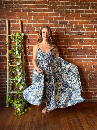 Delphia Recycled Sari Dress w/ Pockets