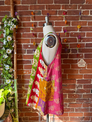 Bohemian Journey Kantha Tank - Fair Trade Made