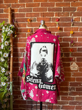 OOAK Summer Collection - Upcycled Selena Gomez inspired Vintage Kantha Jacket