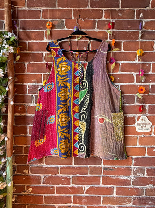 Bohemian Journey Kantha Tank - Fair Trade Made