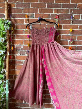 Festival Drift Recycled Sari Palazzo Pants - Fair Trade Made