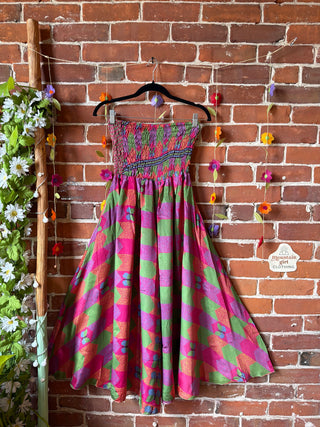 Festival Drift Recycled Sari Palazzo Pants - Fair Trade Made