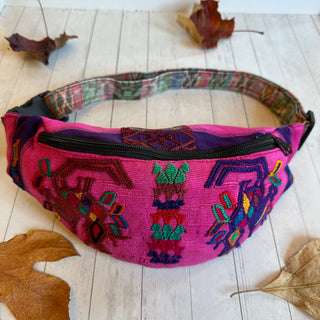 Embroidered Huipile Fanny Pack - One Of A Kind