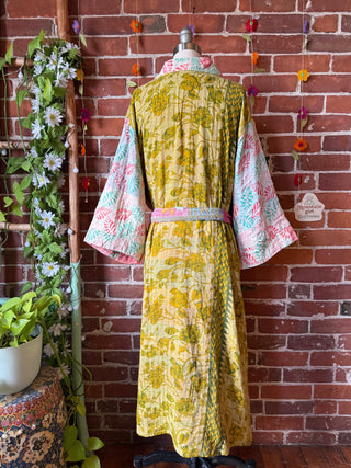 Riverstone Kantha Robe Kimono - Fair Trade Made