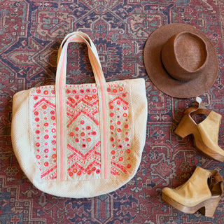 Second Hand Finds - Embroidered Boho Bag