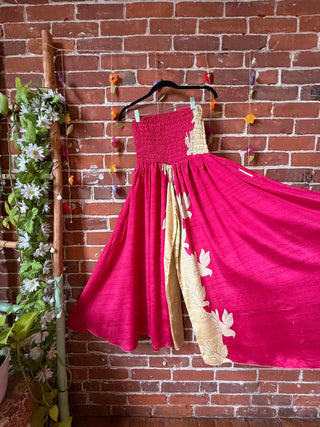 Festival Drift Recycled Sari Palazzo Pants - Fair Trade Made