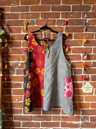 Bohemian Journey Kantha Tank - Fair Trade Made