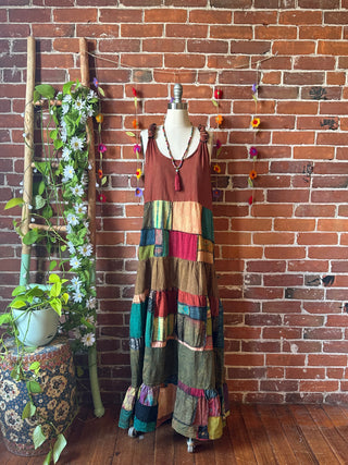 Juniper Patchwork Maxi Dress