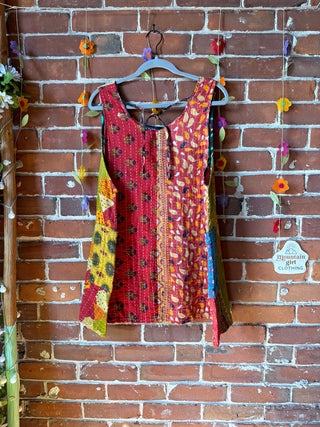 Bohemian Journey Kantha Tank - Fair Trade Made