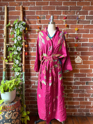 Riverstone Kantha Robe Kimono - Fair Trade Made