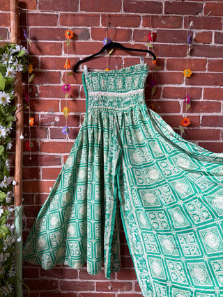 Festival Drift Recycled Sari Palazzo Pants - Fair Trade Made