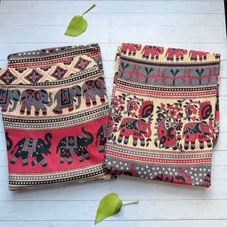 Moonlit Bazaar Cotton Wrap Skirt - Fair Trade Made