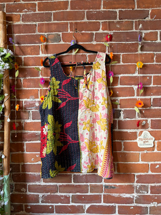 Bohemian Journey Kantha Tank - Fair Trade Made