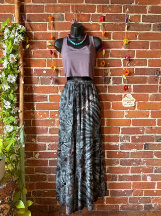 Raven Tie Dye Wide Leg Palazzo Pants - Multiple Colors Available